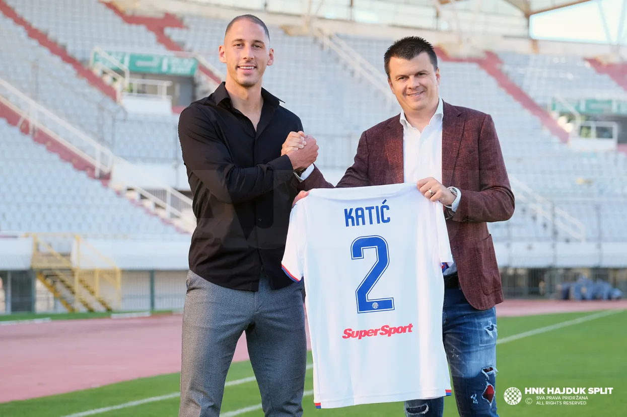 Nikola Katić na posudbi u Hajduku