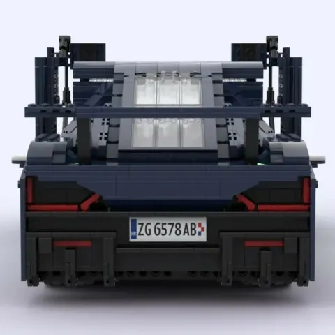 Rimac Nevera napravljena od Lego kockica