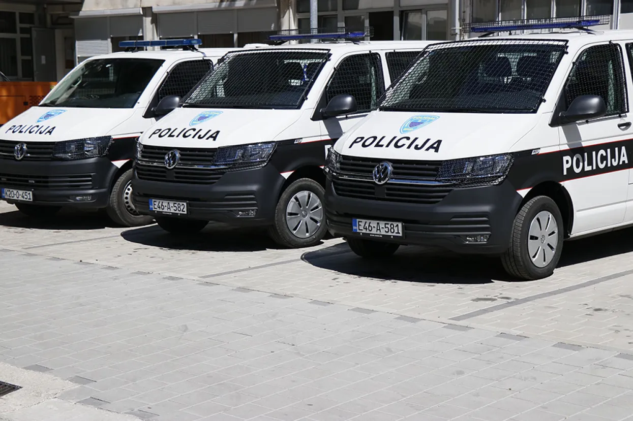 Policijska vozila MUP-a HNŽ