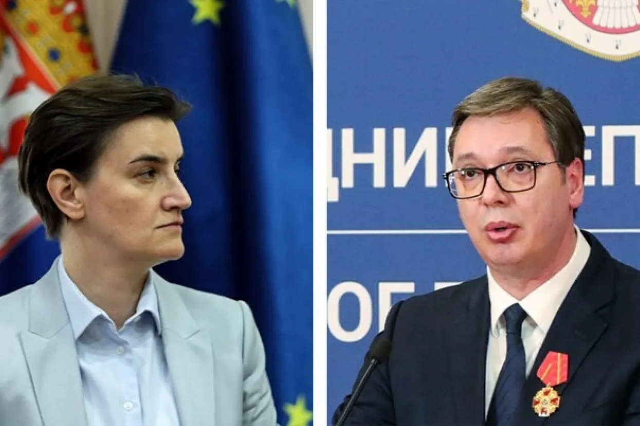 Ana Brnabić i Aleksandar Vučić