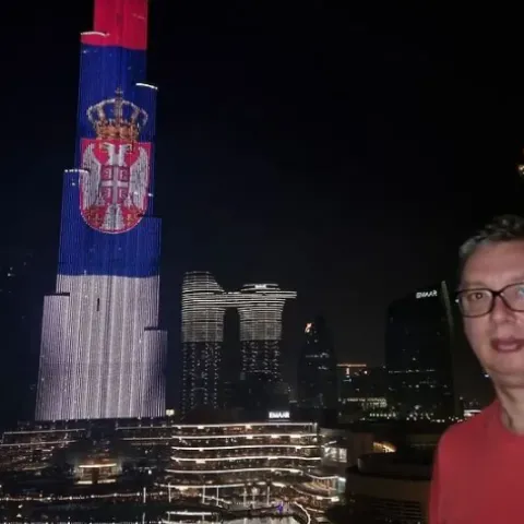 Aleksandar Vučić u Dubaiju