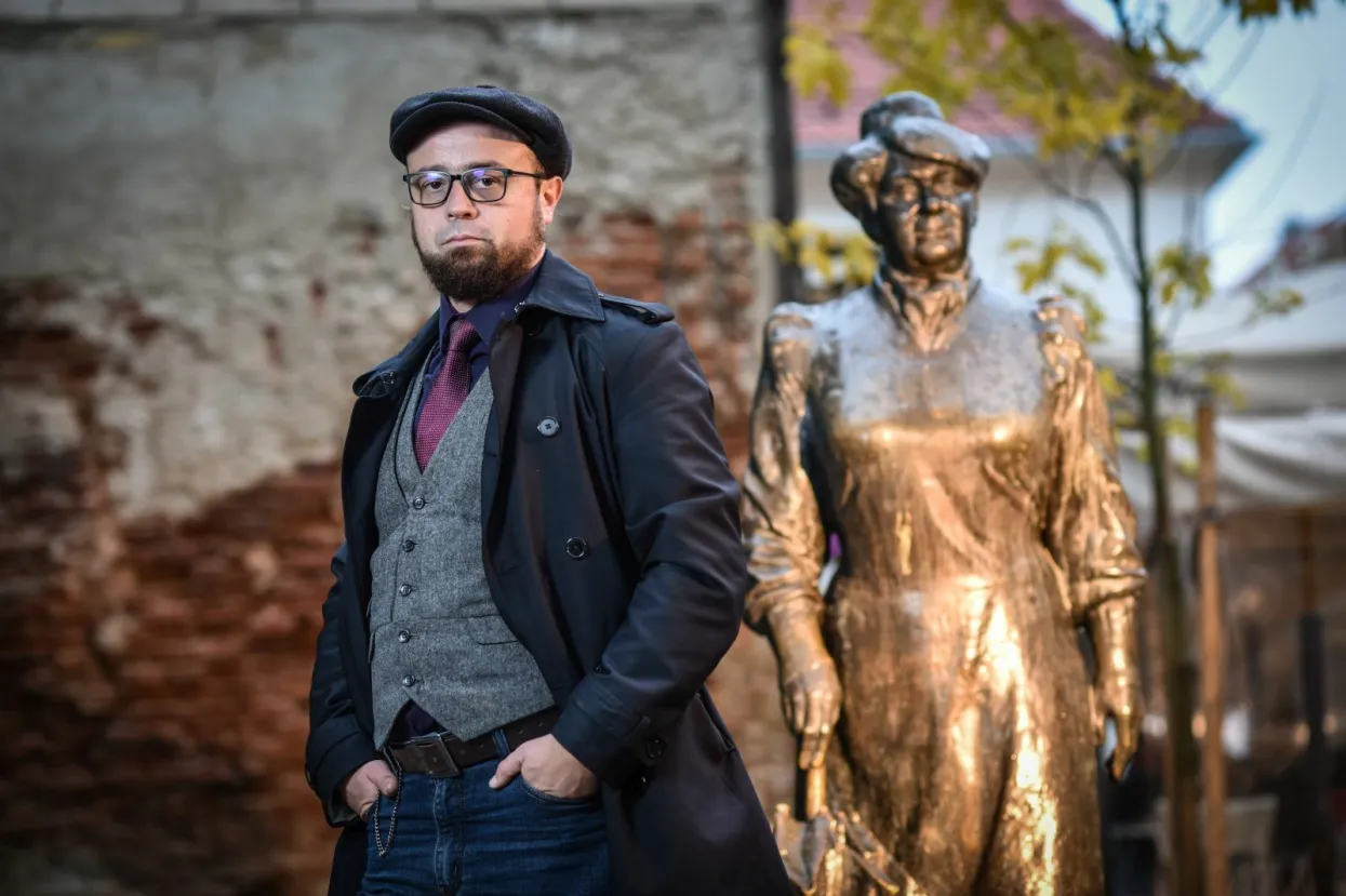 22.10.2021., Zagreb - Deniver Vukelic, autor znanstvenog rada Magija na hrvatskom povijesnom prostoru.

Photo Sasa ZinajaNFoto