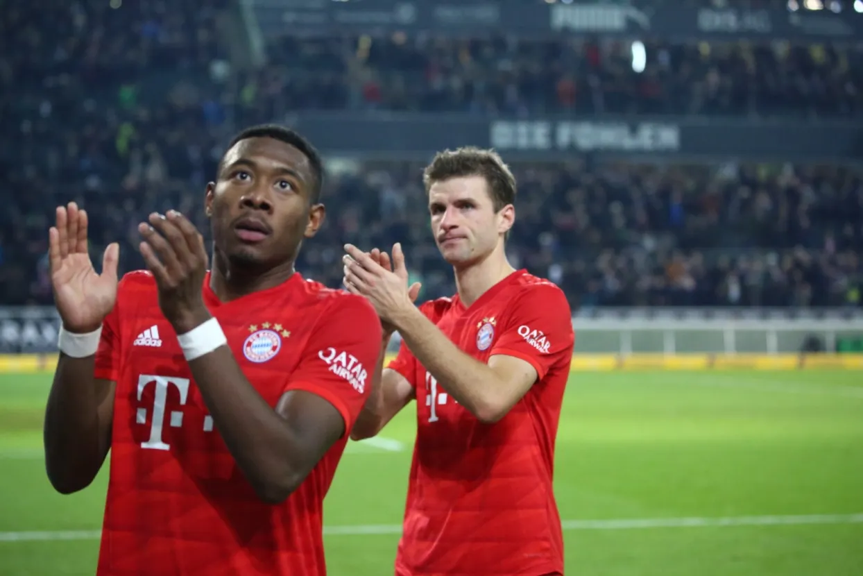 David Alaba i Thomas Muller