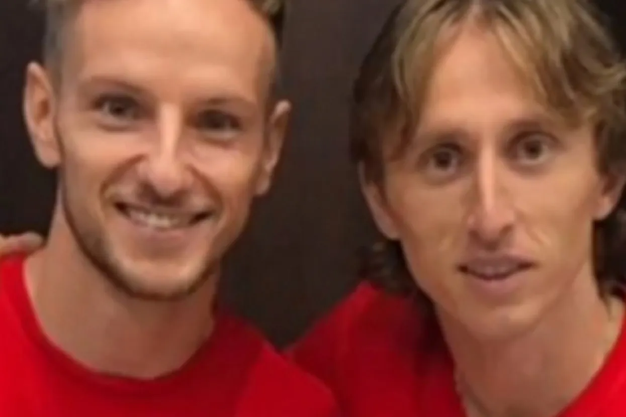 Rakitić i Modrić