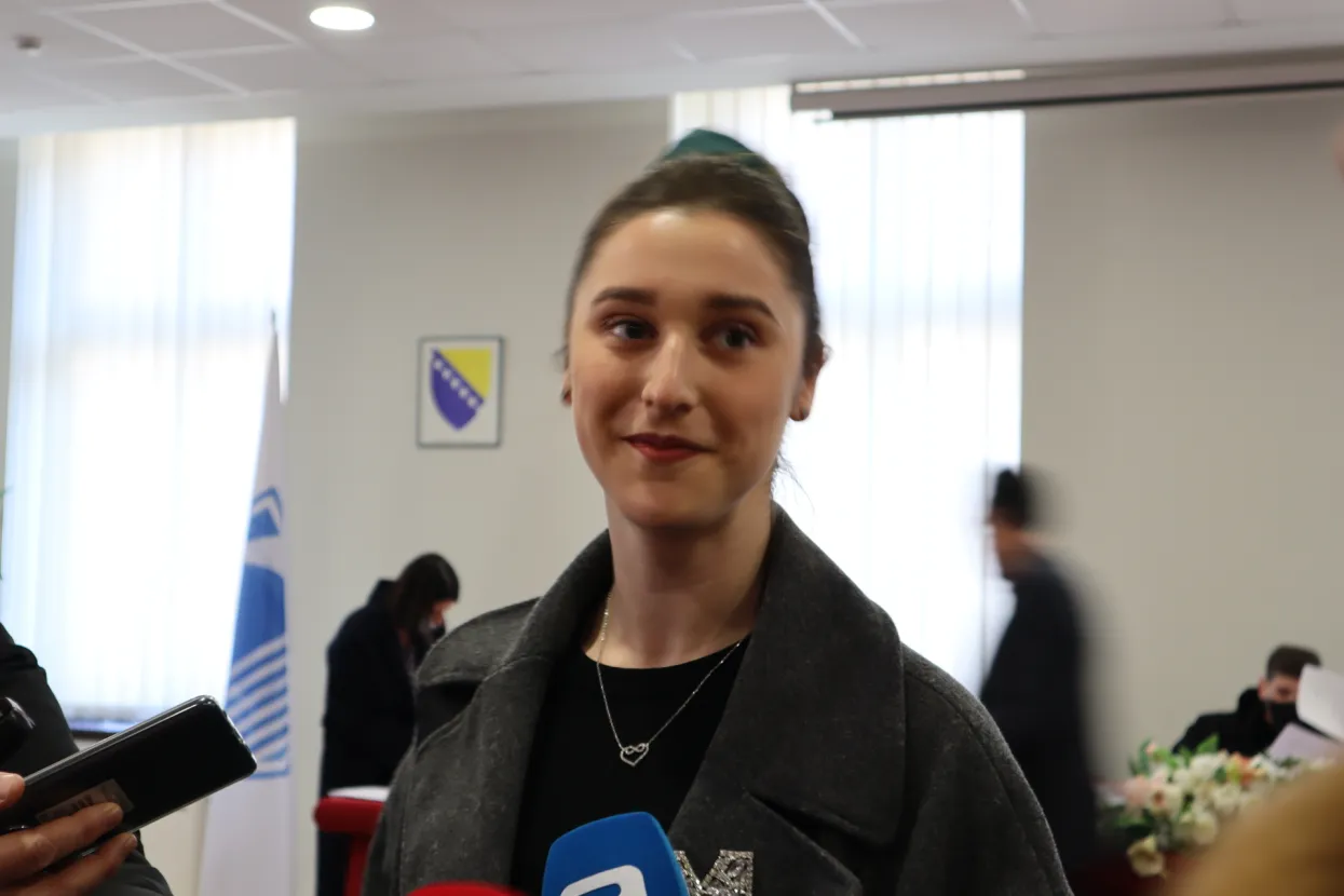 Studentica Melisa Lejič