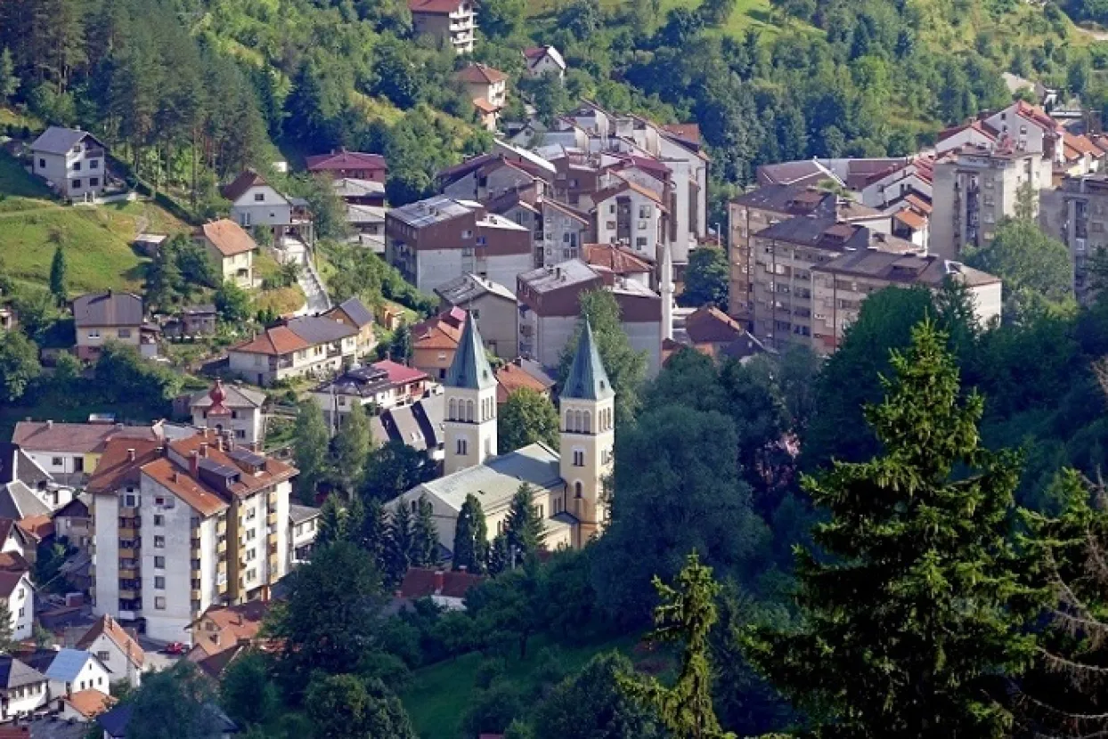 Vareš - panorama