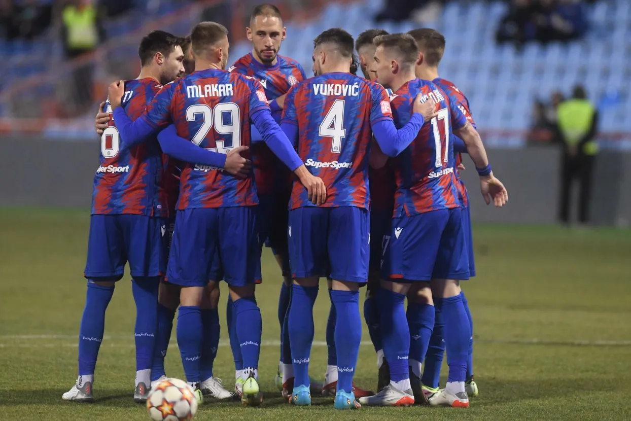 29.01.2022., stadion Subicevac, Sibenik - Hrvatski Telekom Prva liga, 21. kolo, HNK Sibenik - HNK Hajduk. Photo: Hrvoje Jelavic/PIXSELL