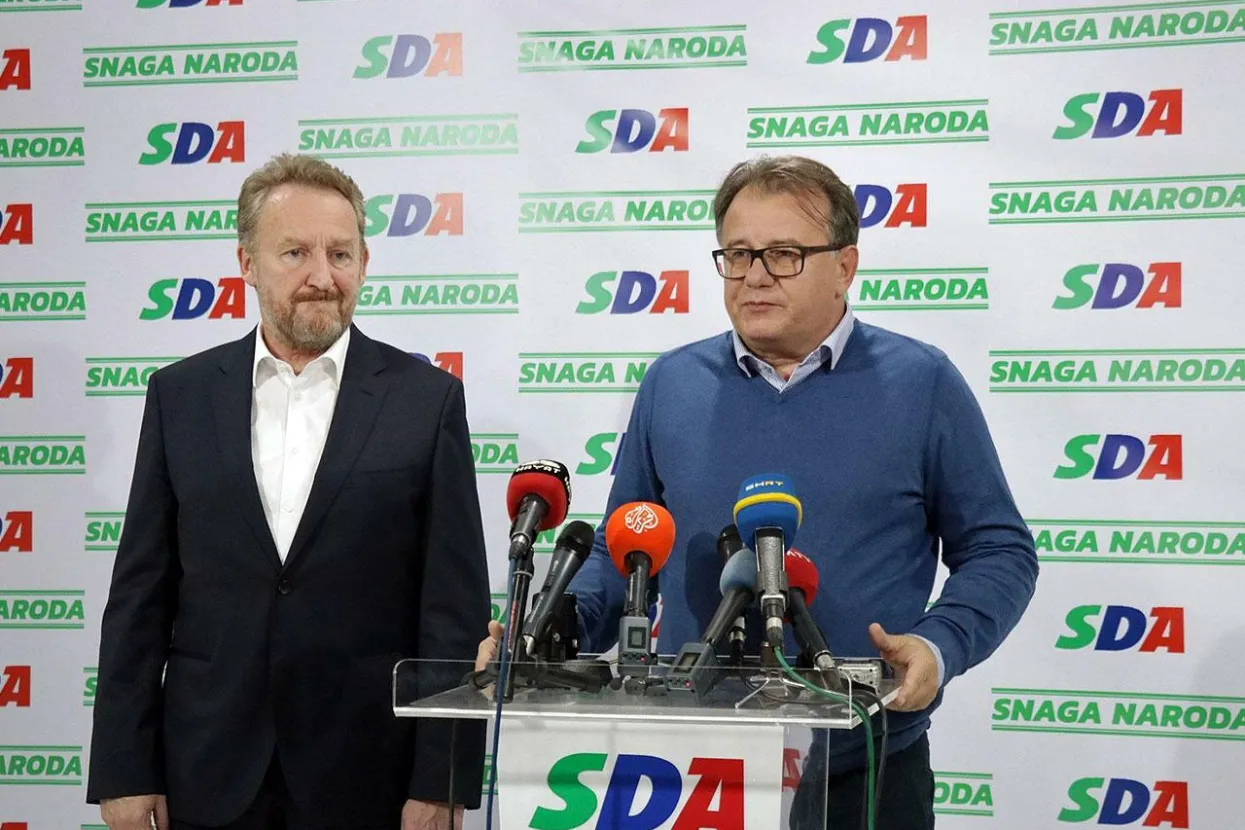 Lideri najvećih &quot;probošnjačkih&quot; stranaka SDA i SDP-a Bakir Izetbegović i Nermin NIkšić