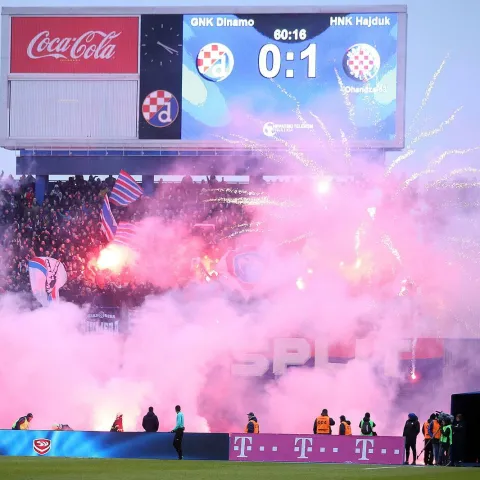 Stadion Maksimir, Zagreb - Hrvatski telekom Prva liga, 22. kolo, GNK Dinamo - HNK Hajduk (Ilustracija)