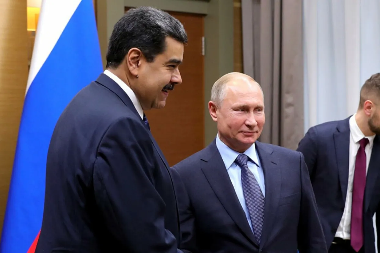 Nicolas Maduro i Vladimir Putin