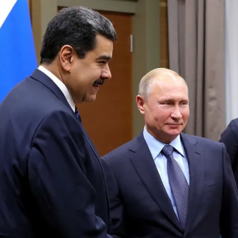 Nicolas Maduro i Vladimir Putin