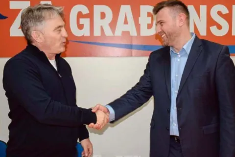 Željko Komšić i Dennis Gratz