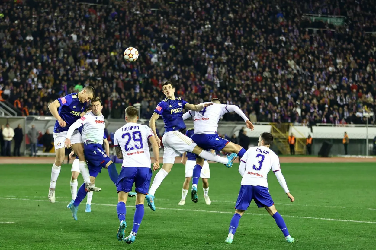 12.03.2022., stadion Poljud, Split - Hrvatski Telekom Prva liga, 27. kolo, HNK Hajduk - GNK Dinamo. Photo: Miroslav Lelas/PIXSELL