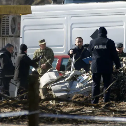 Srušena letjelica u Zagrebu