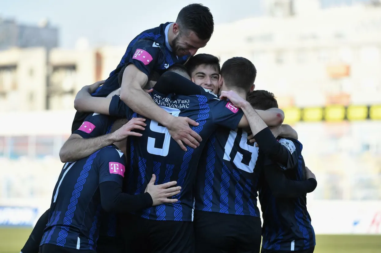 13.03.2022., Nogometni stadion Zagreb, Zagreb - Hrvatski Telekom Prva liga, 27. kolo, Hrvatski dragovoljac - Rijeka. Photo: Marko Lukunic/PIXSELL