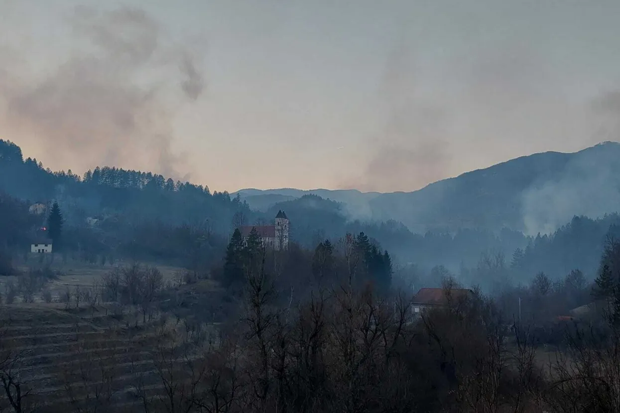 Požar pokraj Konjica