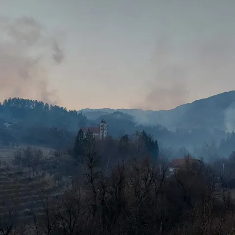 Požar pokraj Konjica