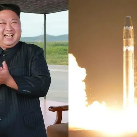 Kim Jong-un - nuklearna raketa