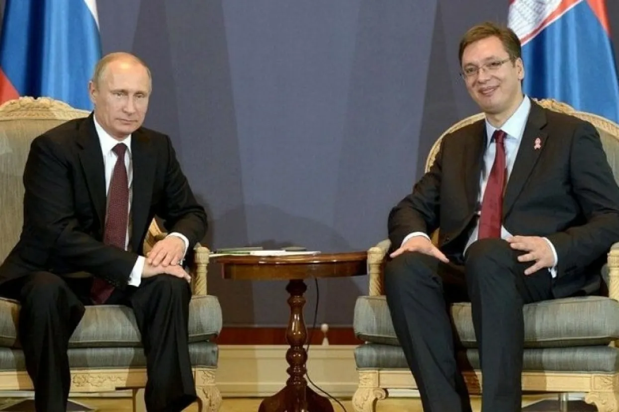 Vladimir Putin i Aleksandar Vučić