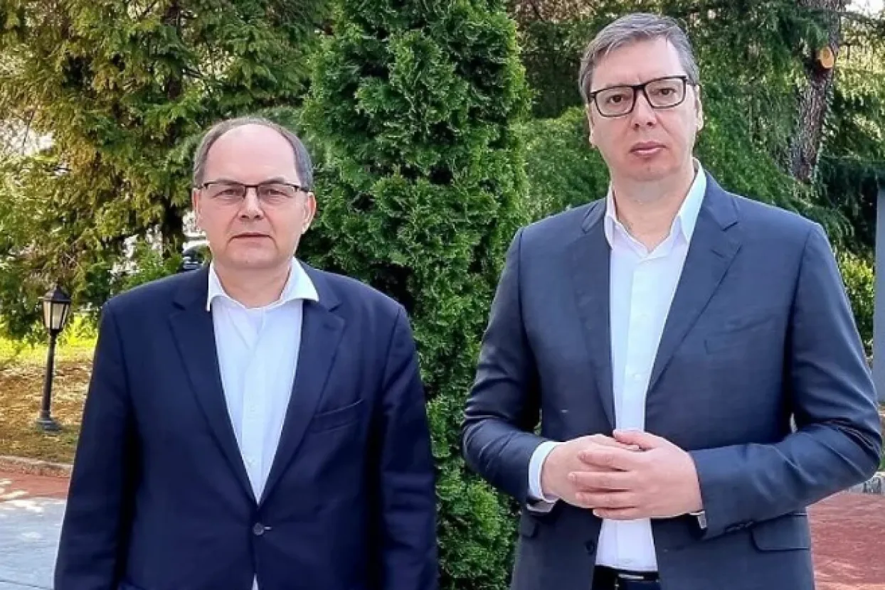 Christian Schmidt i Aleksandar Vučić