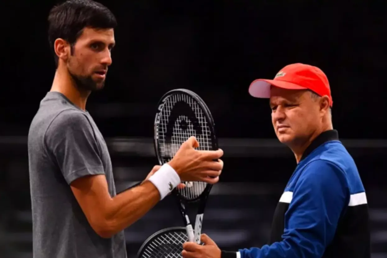 Novak Đoković i Marjan Vajda