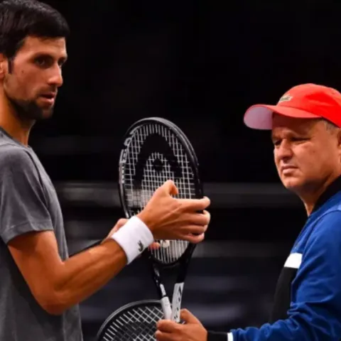 Novak Đoković i Marjan Vajda