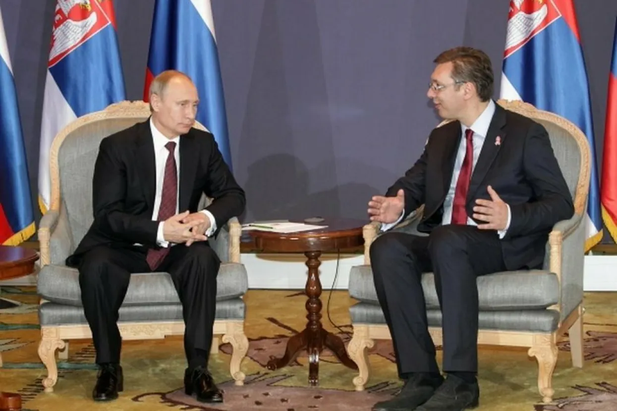 Vladimir Putin i Aleksandar Vučić