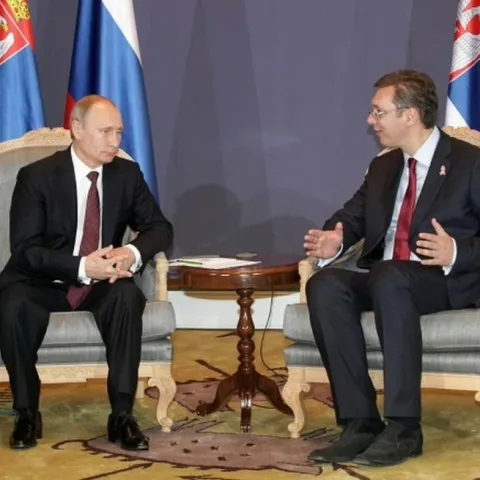 Vladimir Putin i Aleksandar Vučić