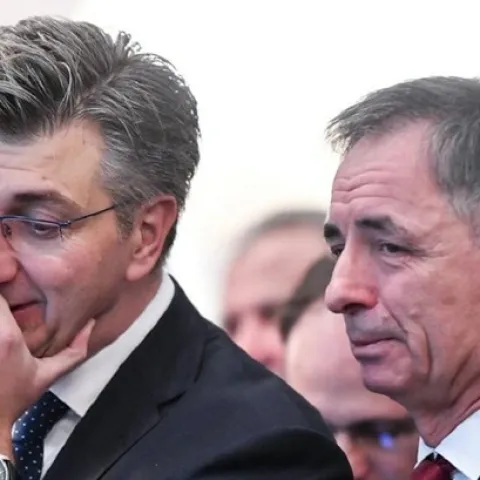 Andrej Plenković i Milorad Pupovac