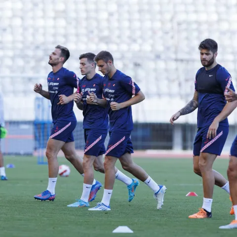 08.06.2022., Stadion Poljud, Split - Trening Hrvatske nogometne reprezentacije na Poljudu.
Photo: Miroslav Lelas/PIXSELL