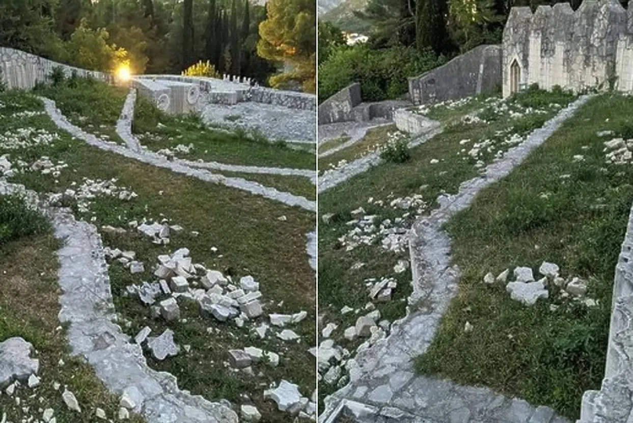 Demolirano Partizansko groblje u Mostaru