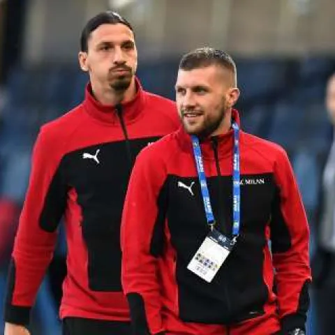 Zlatan Ibrahimović i Ante Rebić