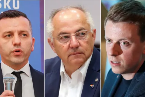 Jurica Gudelj, Josip Juratović i Adis Ahmetović