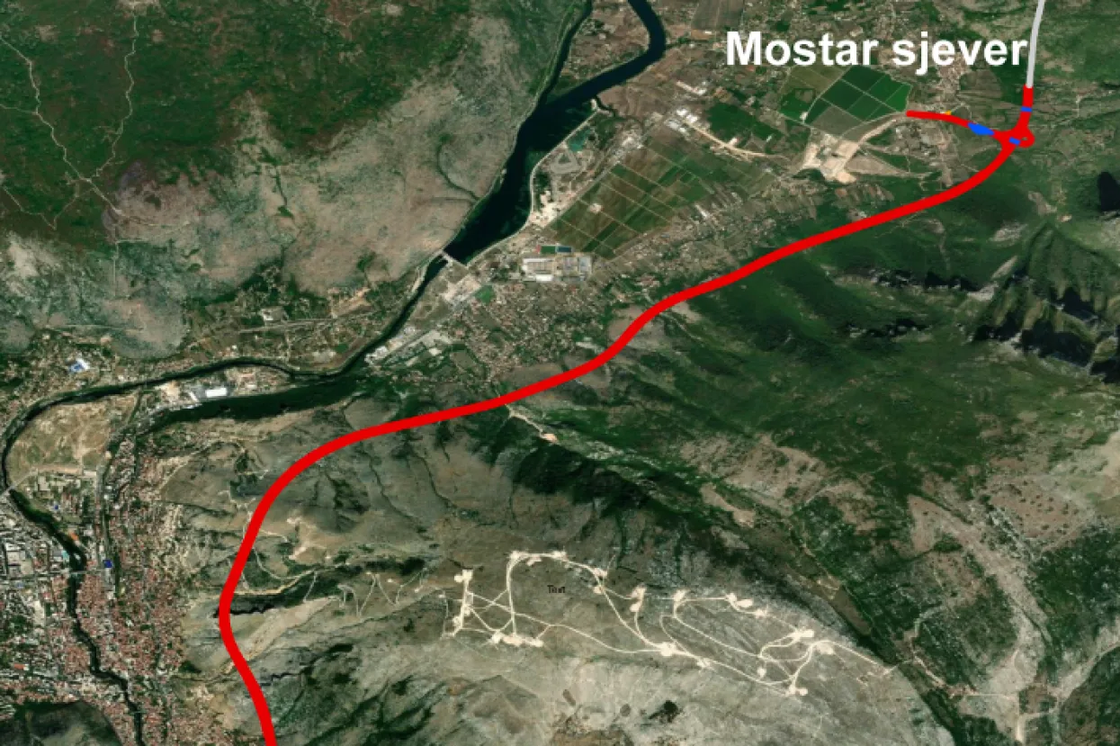 Objavljen tender za izgradnju dionice Mostar sjever &ndash; Mostar jug