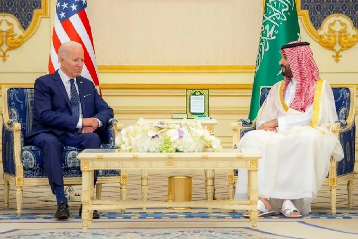 Joe Biden i Mohamed bin Salman