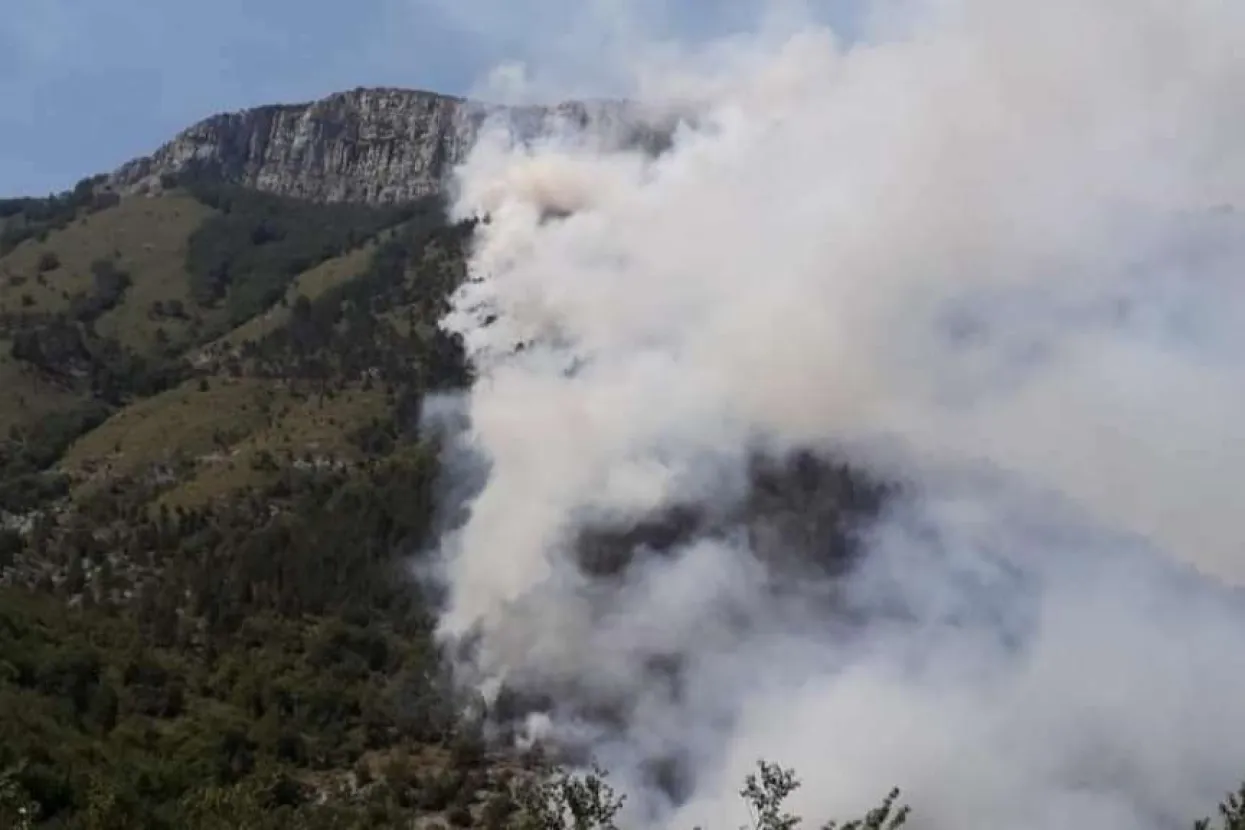 Požar na Blidinju