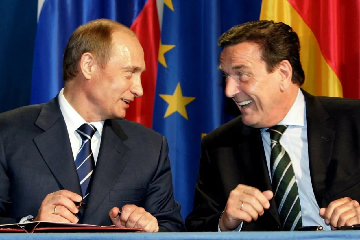 Vladimir Putin i Gerhard Schroeder