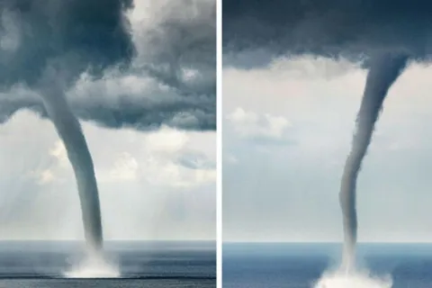 Turiste na popularnoj mediteranskoj plaži prestravio tornado: &#39;Izgleda kao čudovište&#39;