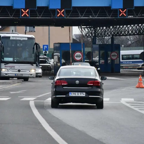 09.01.2022., Slavonski Brod - Granica Hrvatske i BiH