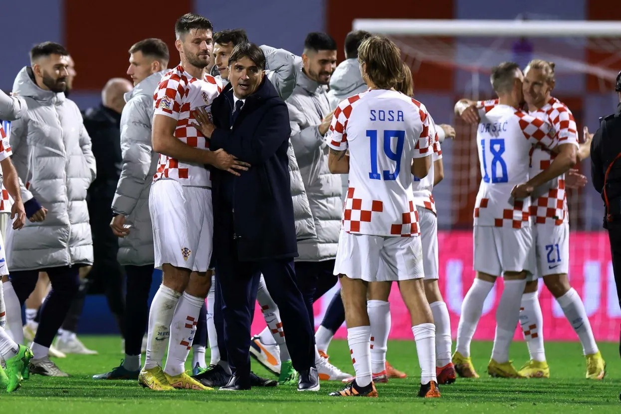 22.09.2022., stadion Maksimir, Zagreb - UEFA Liga Nacija, Liga A, skupina 1, 5. kolo, Hrvatska - Danska.