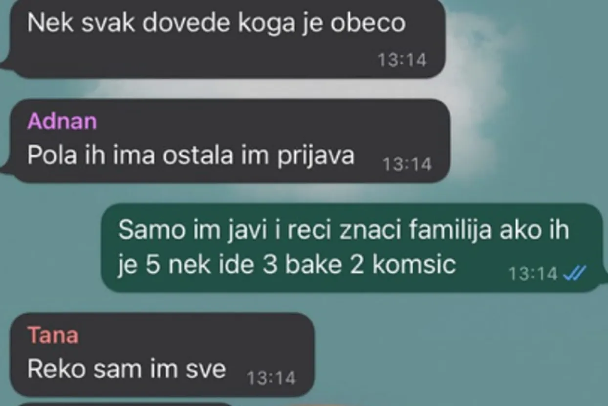 Dogovori o raspodjeli glasova kolaju aplikacijama za dopisivanje