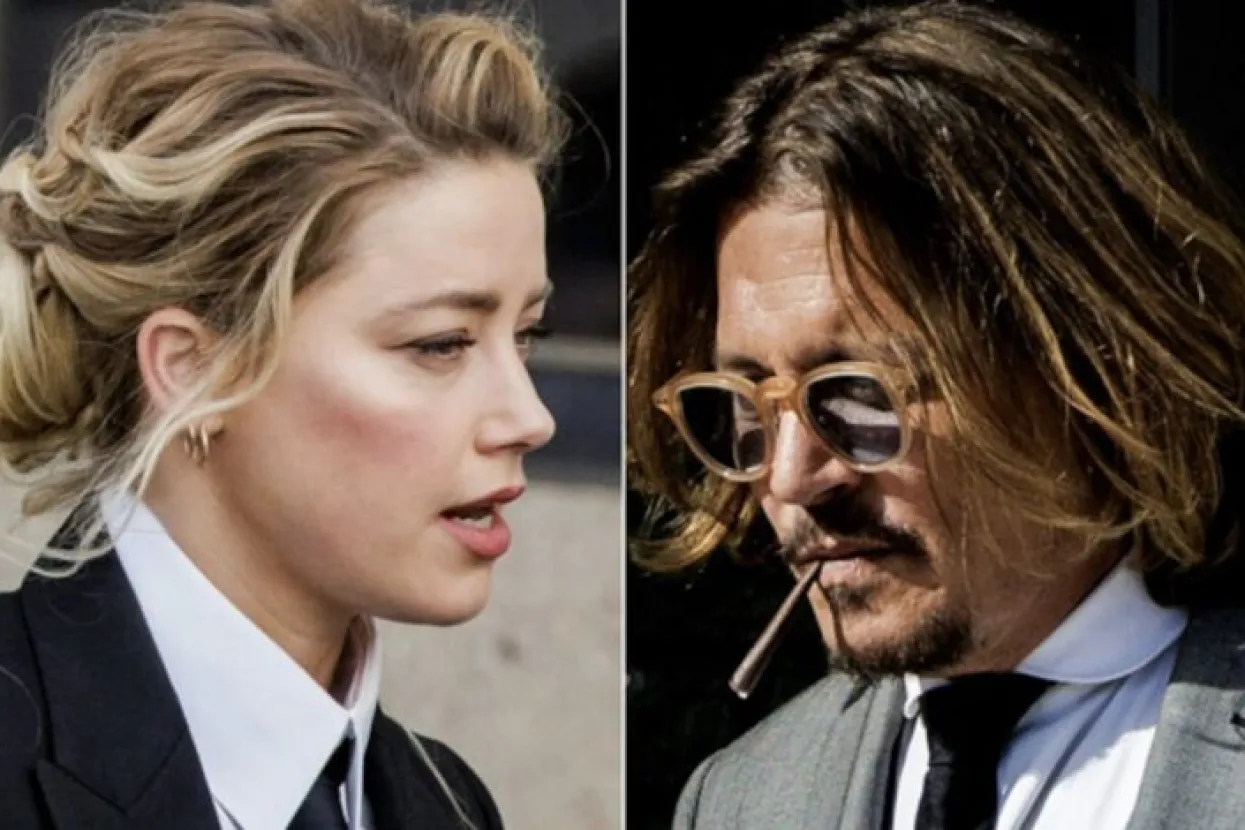 Amber Heard i Johnny Depp