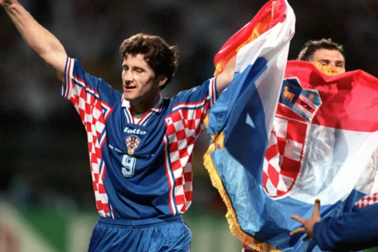 Davor Šuker i Zvonimir Boban