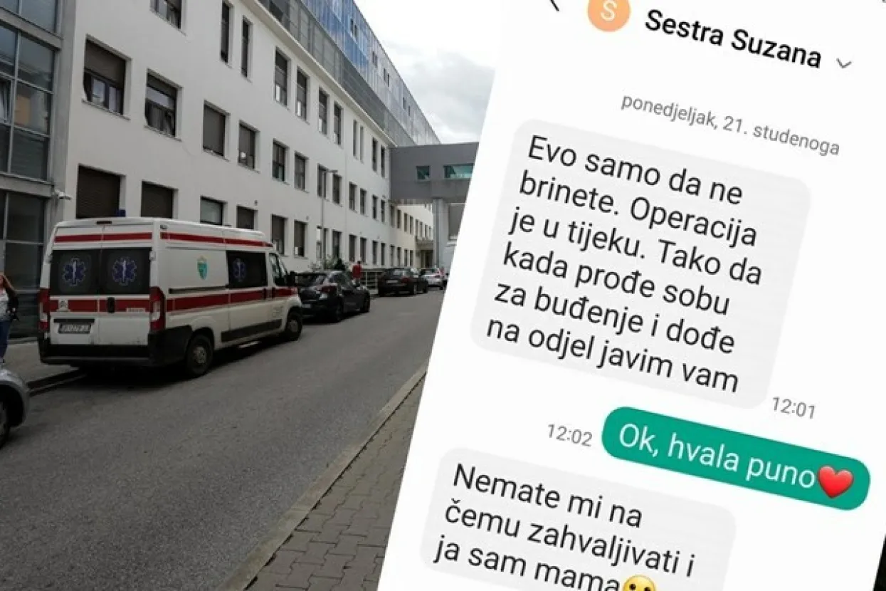 Majka oduševljena gestom medicinske sestre