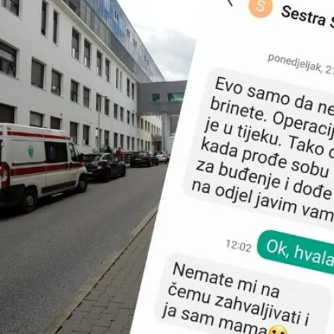 Majka oduševljena gestom medicinske sestre