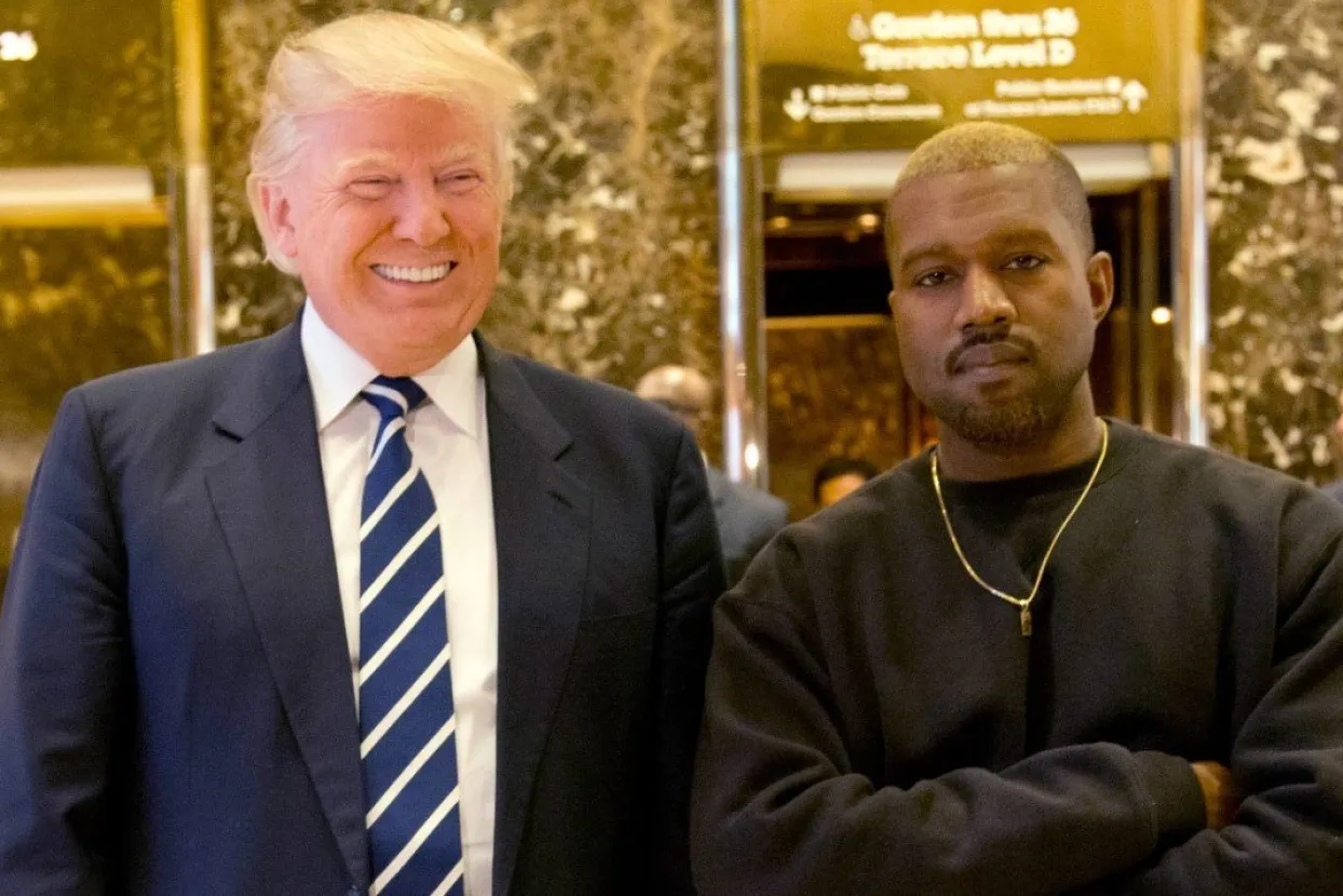 Donald Trump i Kanye West