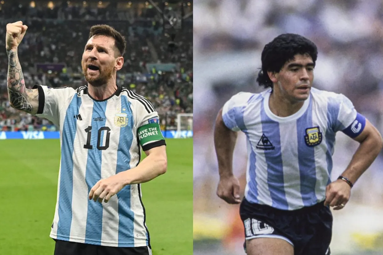 Messi i Maradona