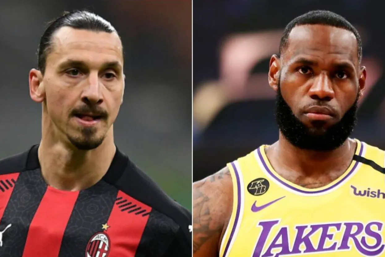 Zlatan Ibrahimović i LeBron James