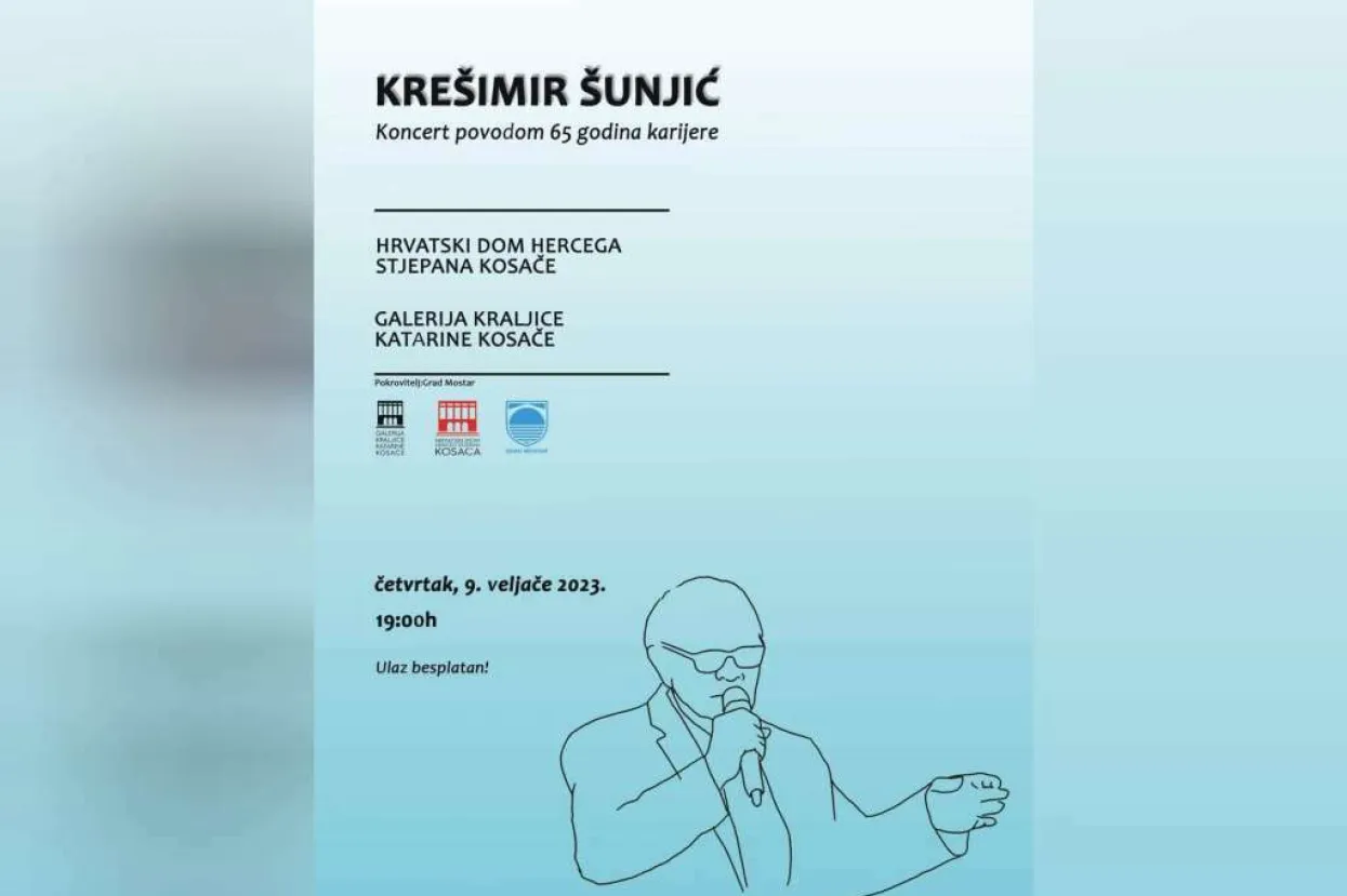 Koncert Krešimira Šunjića