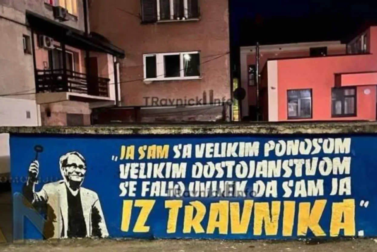 Mural Ćiri Blaževiću u Travniku